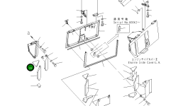 Лист 17A-54-43750 Komatsu