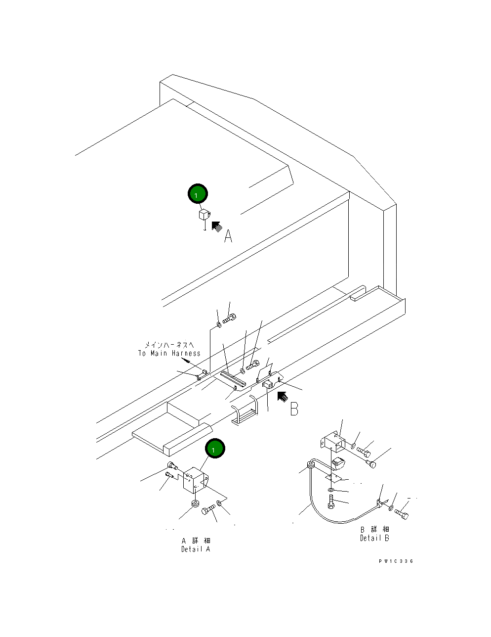 Кронштейн 21T-06-67780 Komatsu