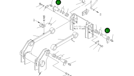 Палец 263-78-11240 Komatsu