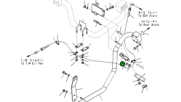 Кронштейн 561-61-84490 Komatsu