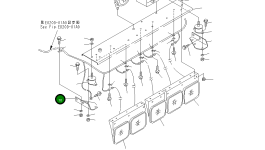 Кронштейн 569-06-82840 Komatsu