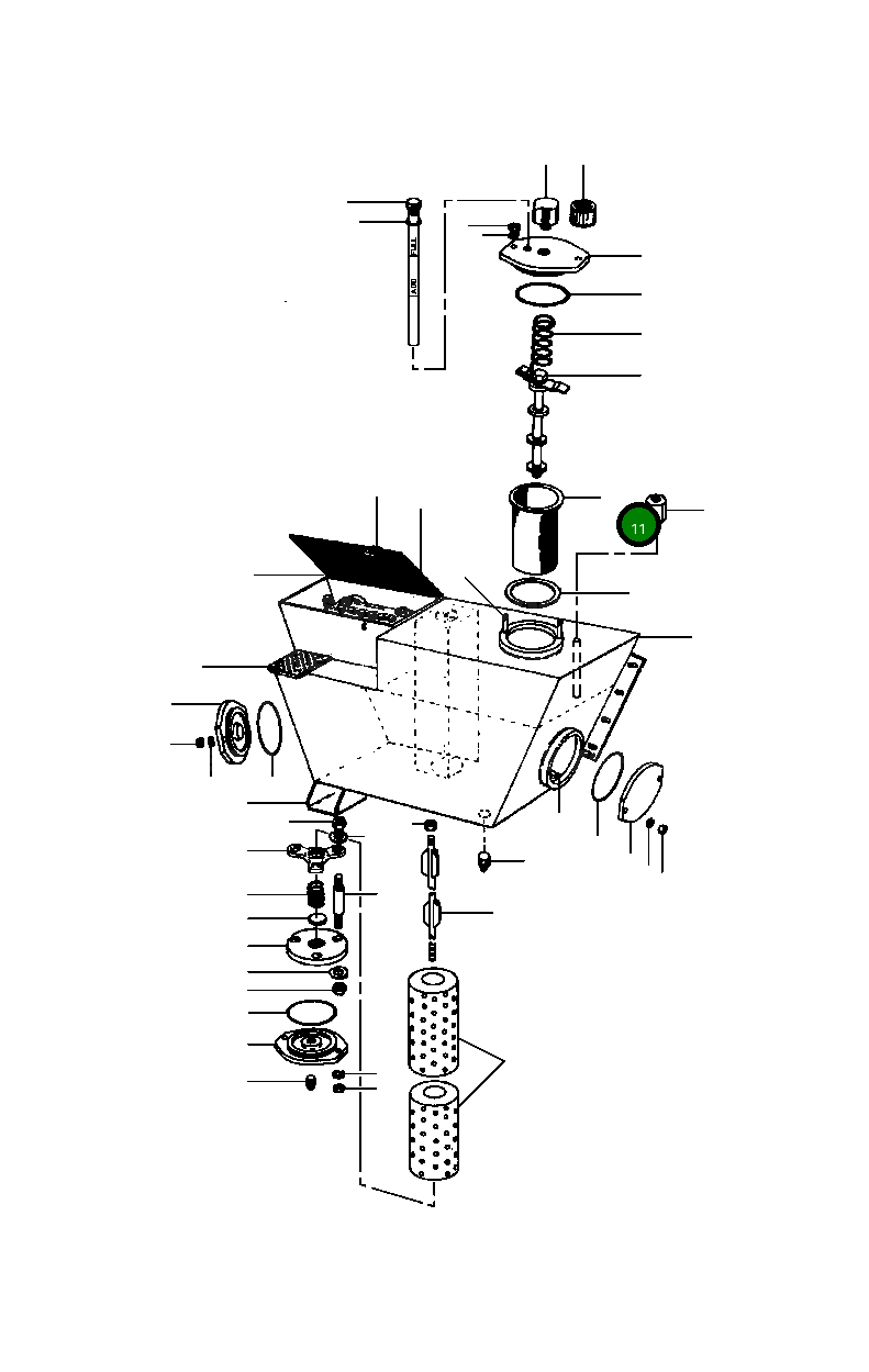 Корзина 62 823 Komatsu