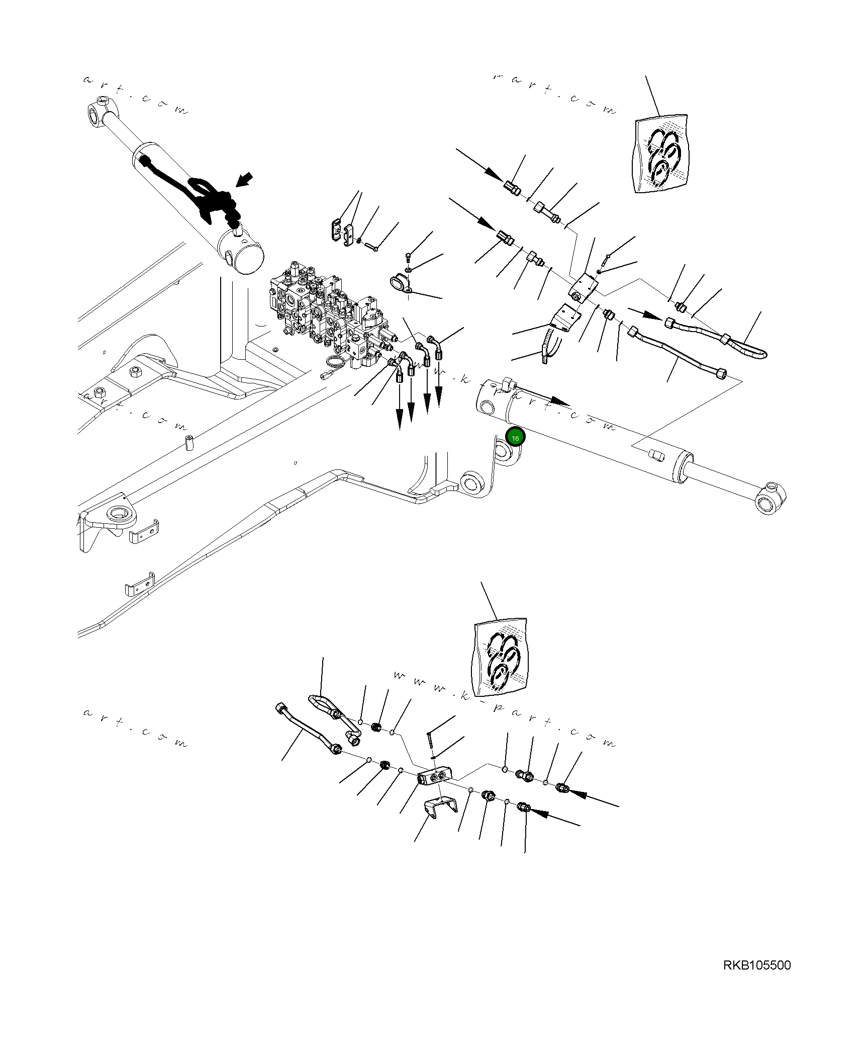 Кронштейн 42N-70-12550 Komatsu