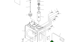 Лист 22U-60-11140 Komatsu