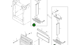 Кронштейн 14X-A62-2161 Komatsu