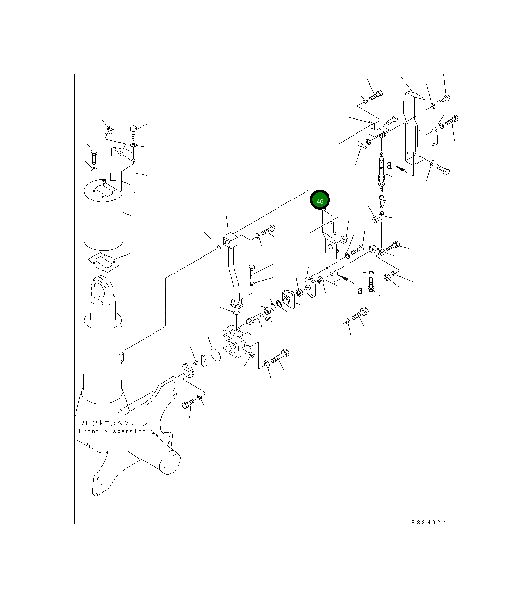 Кронштейн 561-50-63370 Komatsu