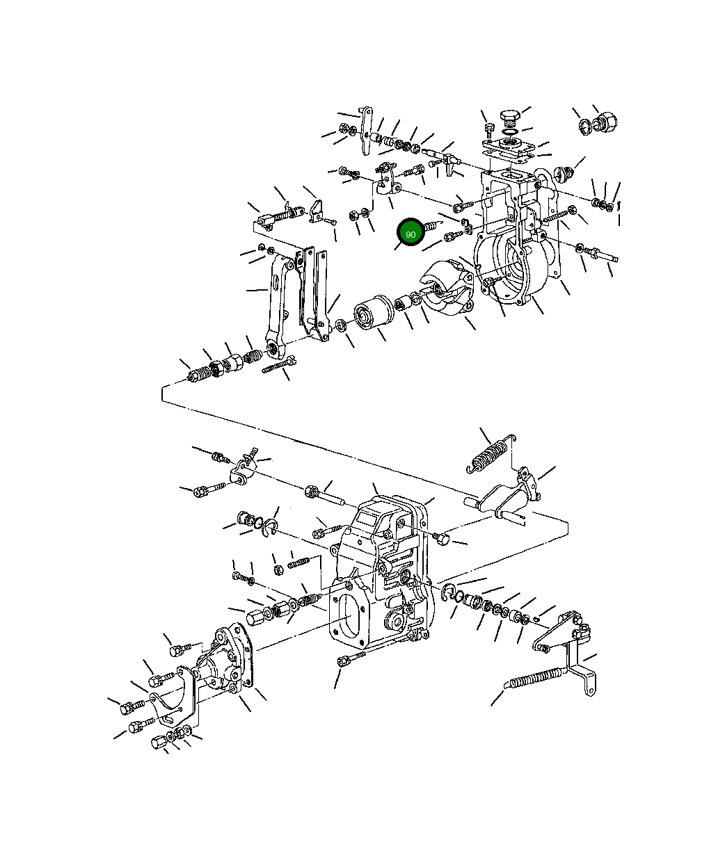 Кронштейн YMX15435-91320 Komatsu