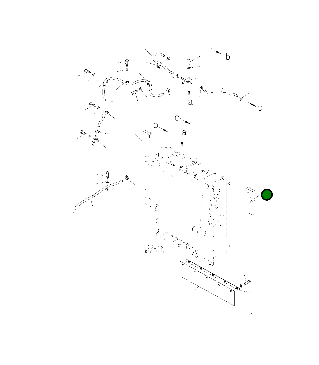 Лист 423-03-62331 Komatsu