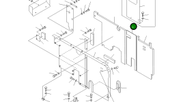 Лист 21P-54-K5240 Komatsu