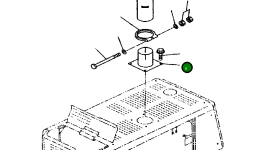 Кронштейн 419-02-A1010 Komatsu