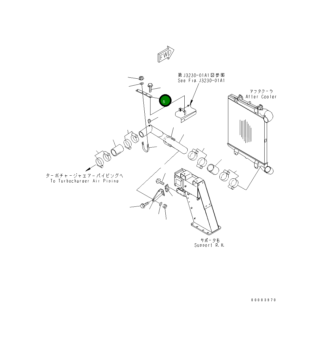 Кронштейн 569-02-82381 Komatsu