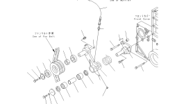 Кронштейн 6217-61-3360 Komatsu