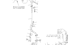 Кронштейн 21T-62-76420 Komatsu