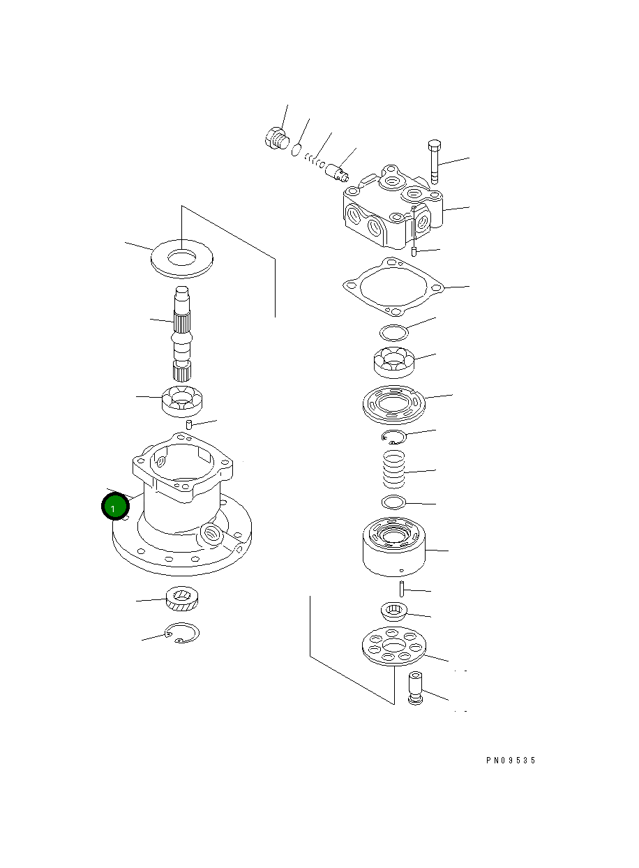 Корпус 708-7S-11112 Komatsu