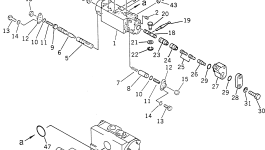 Корпус, в сборе 708-23-07082 Komatsu