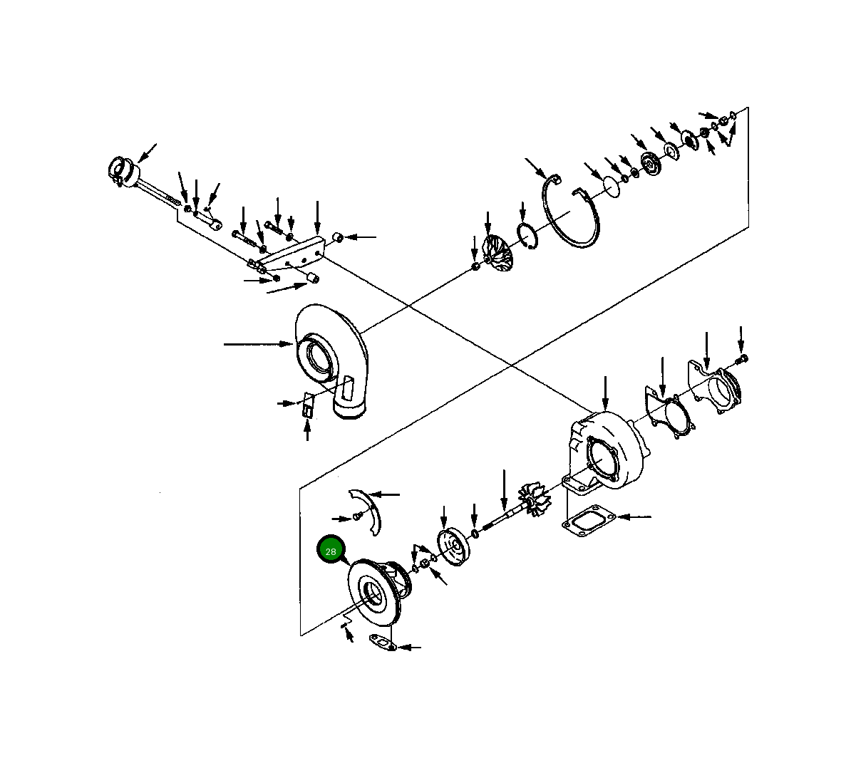 Корпус 6735-81-8470 Komatsu