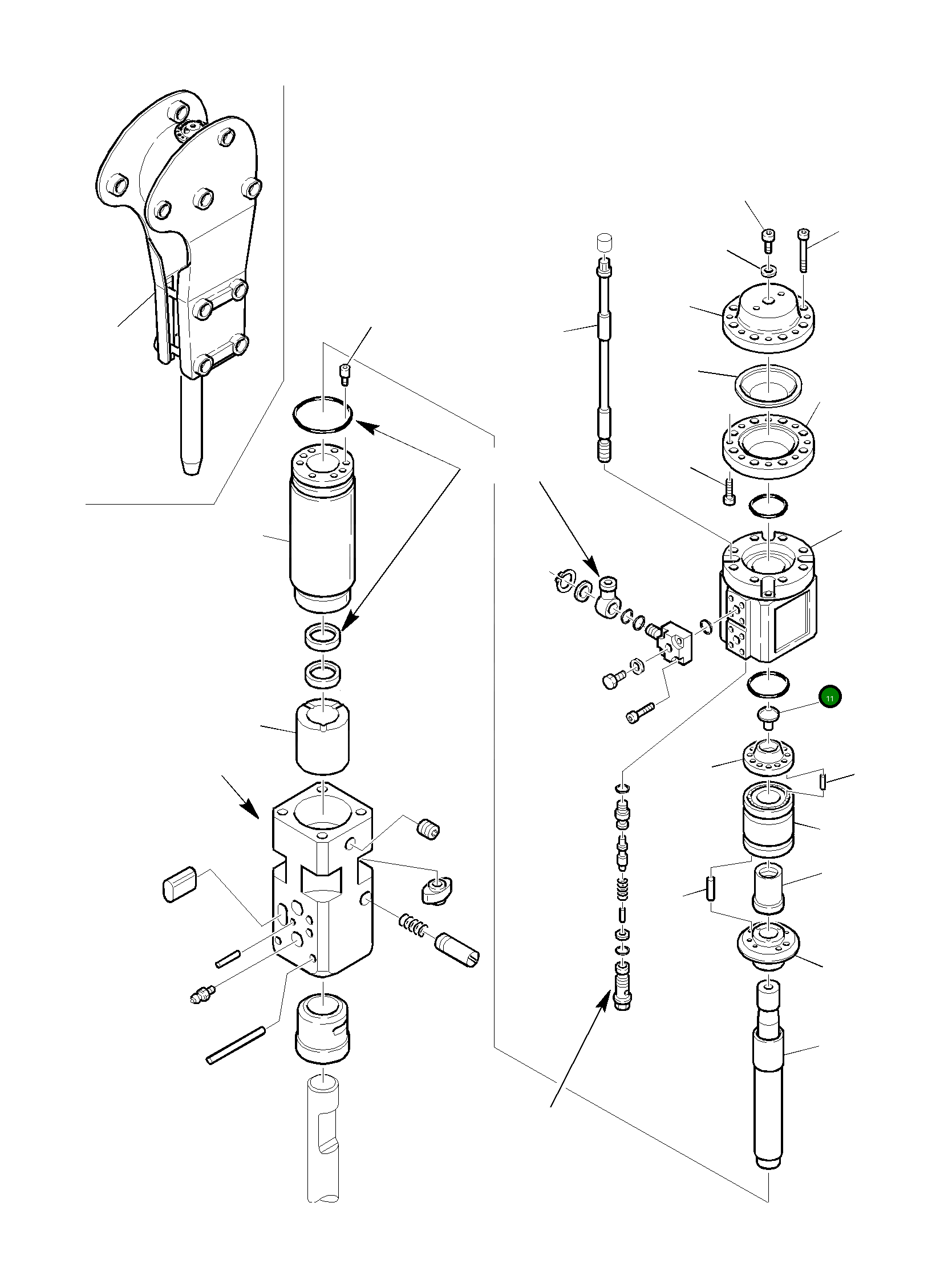 Колпак 827010418 Komatsu