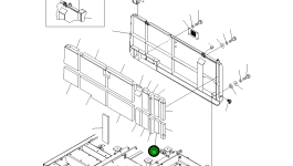 Лист 8298-54-2570 Komatsu