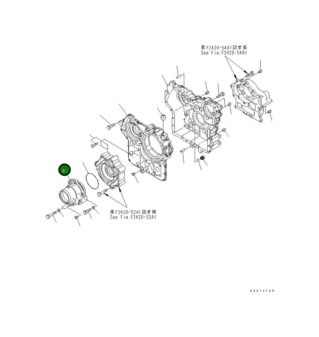 Клетка 417-17-35130 Komatsu