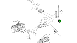 Кронштейн 198-60-61171 Komatsu