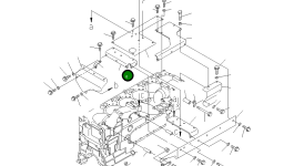 Кронштейн 6156-11-5320 Komatsu