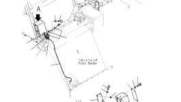 Кронштейн 561-86-8A330 Komatsu