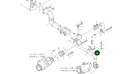 Кронштейн 198-60-51161 Komatsu