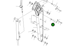 Палец 22K-70-21561 Komatsu