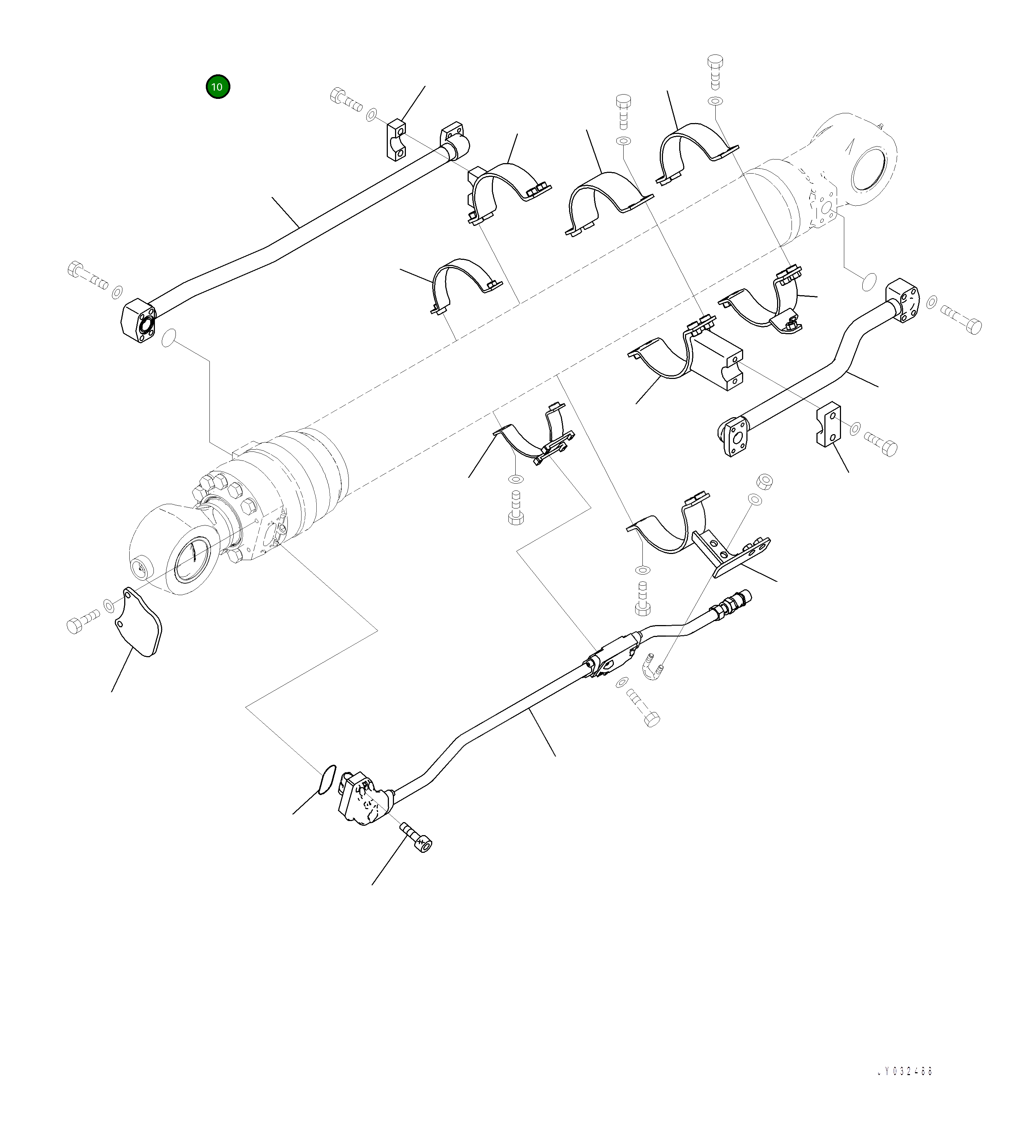 Кронштейн 707-88-51381 Komatsu