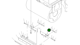 Кронштейн 259-70-48700 Komatsu