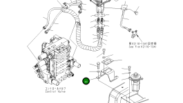 Кронштейн 154-43-75420 Komatsu