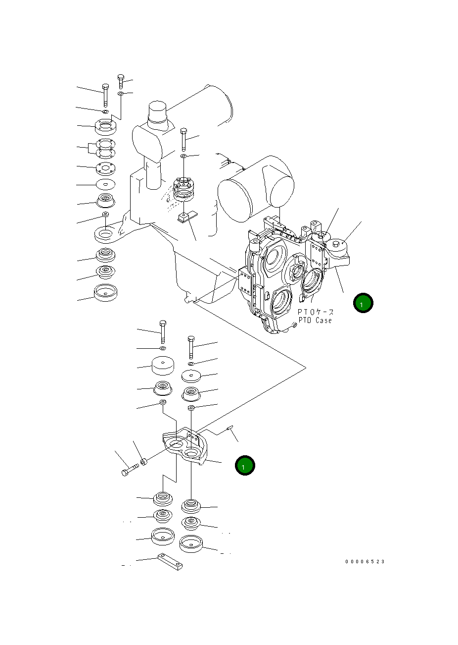 Кронштейн 209-01-71110 Komatsu