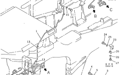 Кронштейн 426-Z91-1180 Komatsu