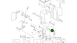 Кронштейн 233-43-18121 Komatsu