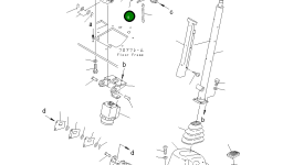 Палец 20E-40-K1431 Komatsu