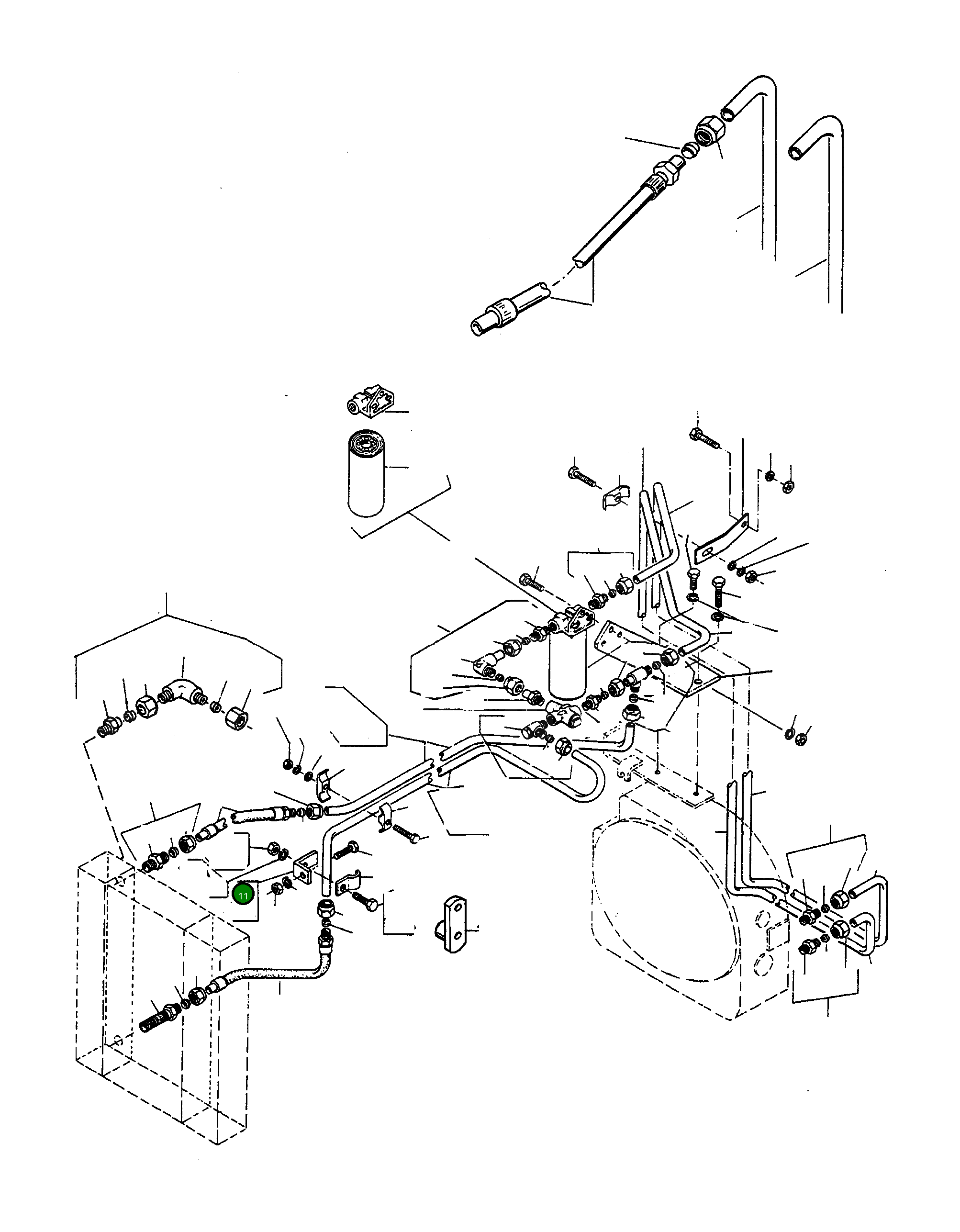 Кронштейн 2979614M1 Komatsu