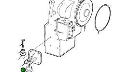 Основание крепления трансмиссии 943 879 C2 Komatsu