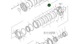 Палец 232-15-11270 Komatsu