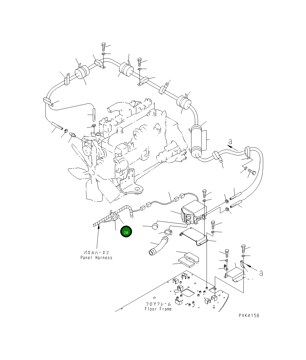 Корпус 08056-00211 Komatsu