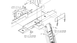Кронштейн 21T-54-69552 Komatsu
