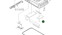 Лист 208-54-73190 Komatsu