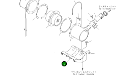 Кронштейн 6732-11-5650 Komatsu