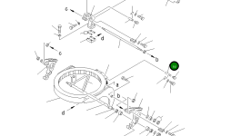 Палец 238-735-1270 Komatsu