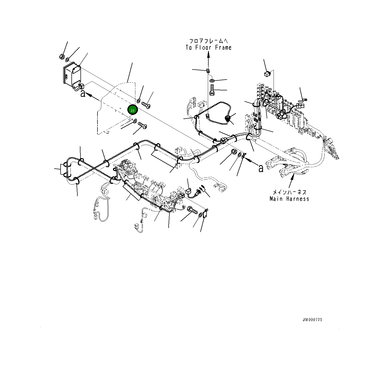 Кронштейн 561-86-85610 Komatsu
