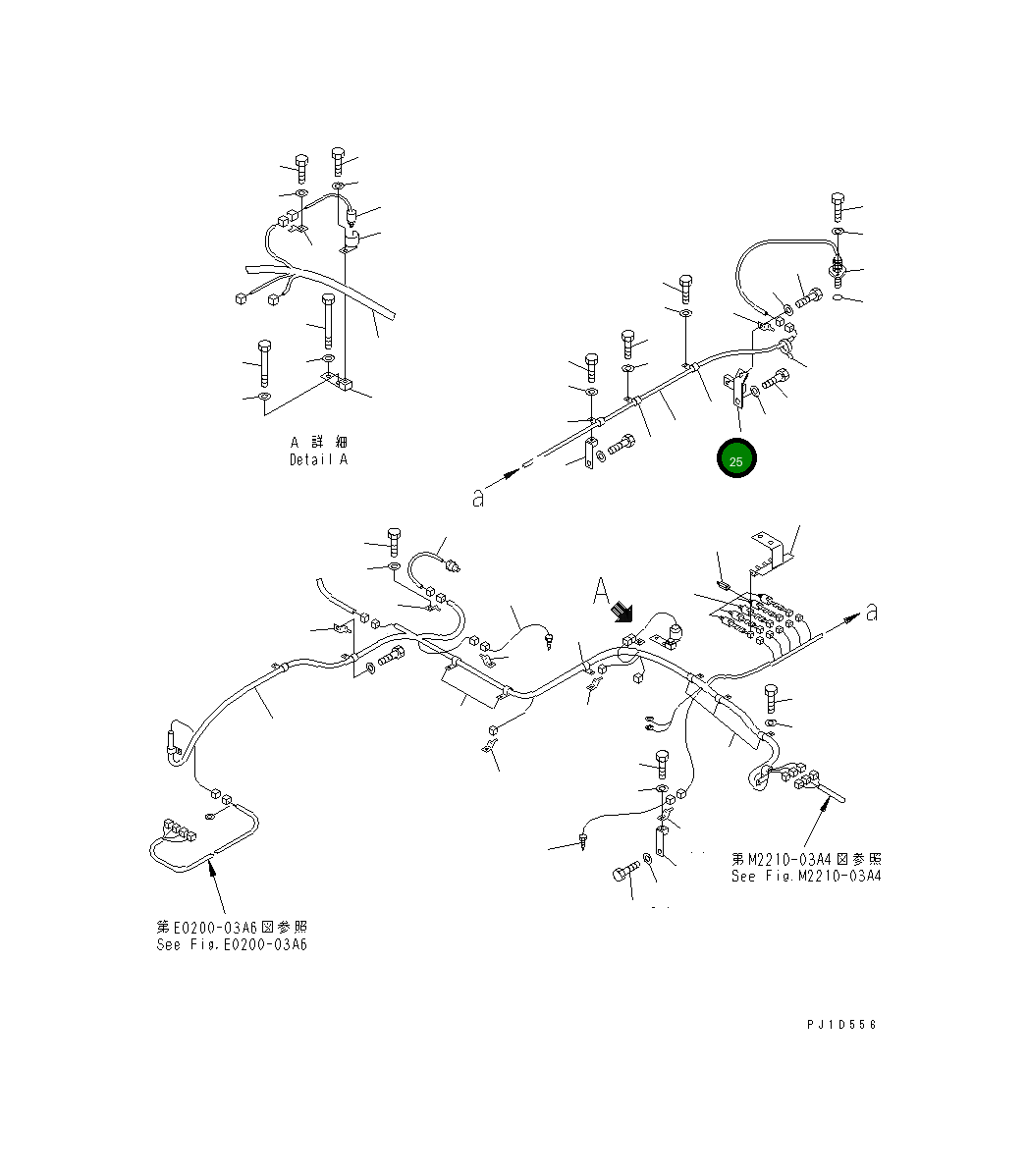 Кронштейн 198-61-32751 Komatsu