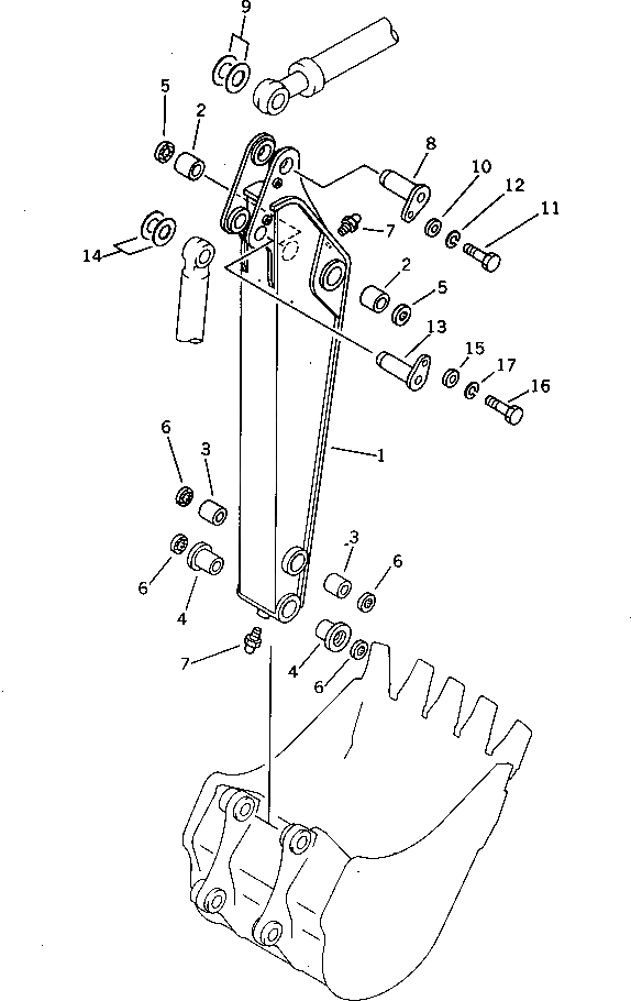 Палец 20G-70-12130 Komatsu