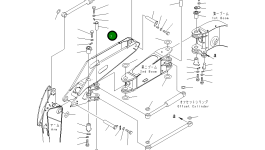 Палец 22U-70-11350 Komatsu