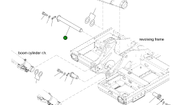 Палец 20E-70-K1880 Komatsu