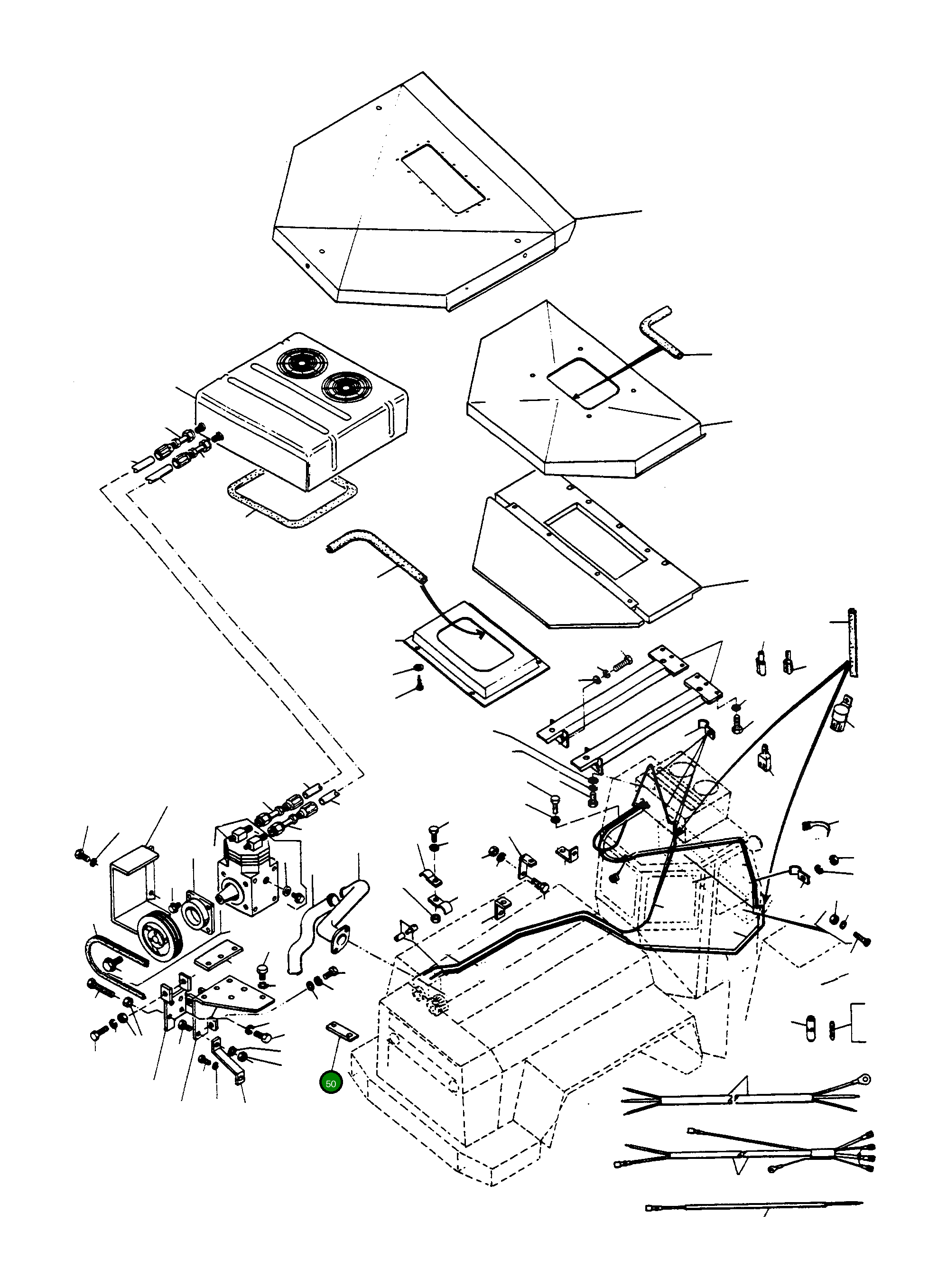 Кронштейн 2986199M1 Komatsu