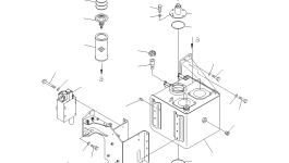 Кронштейн 567-60-71213 Komatsu